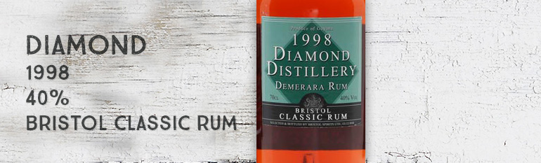 Diamond – 1998 – 40% – Bristol Classic Rum