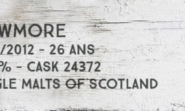 Bowmore - 1985/2012 - 26yo - 54,9% - Cask 24372 - Single Malts of Scotland