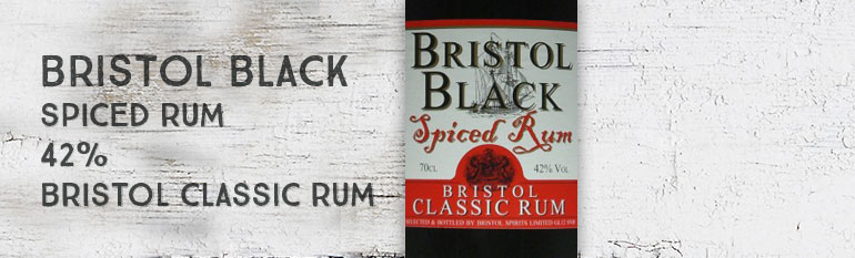 Bristol Black Spiced Rum – 42% – Bristol Classic Rum
