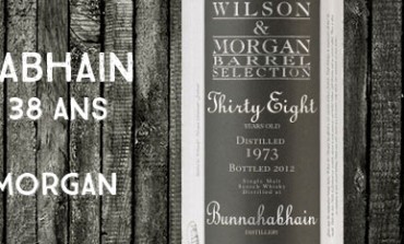 Bunnahabhain - Thirty-Eight - 1973/2012 - 38yo - 41,2 % - Cask 1 - Wilson & Morgan