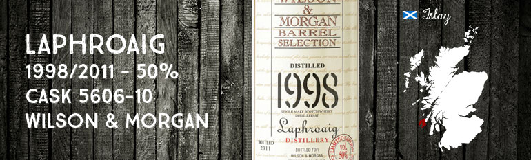 Laphroaig – 1998/2011 – 50% – Cask 5606-10 – Wilson & Morgan 