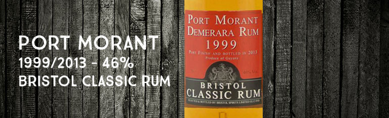 Port Morant – 1999/2013 – 46% – Bristol Classic Rum