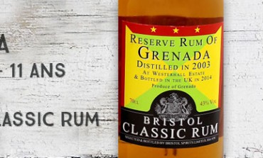 Reserve Rum of Grenada - 2003/2014 - 11yo - 43% - Bristol Classic Rum