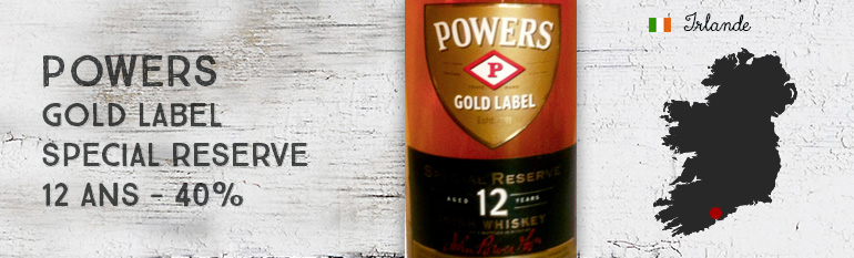 Powers – Gold Label – Special Reserve – 12yo – 40%