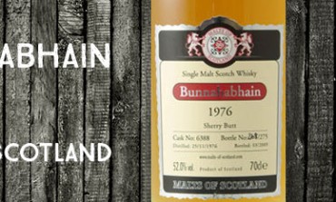 Bunnahabhain - 1976/2009 - 52% - Cask 6388 - Malts of Scotland