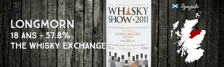 Longmorn – 18yo – 57.8% – TWE for The Whisky Show 2011