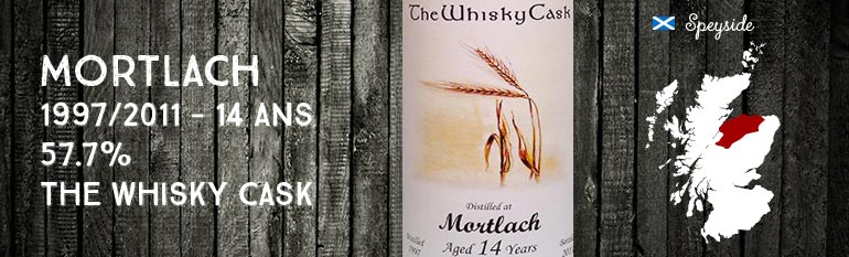 Mortlach – 1997/2011 – 14yo – 57,7% – The Whisky Cask