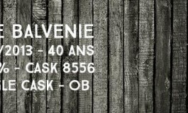 Balvenie - 1973/2013 - 40yo - 47,2% - Cask 8556 - Single cask - OB