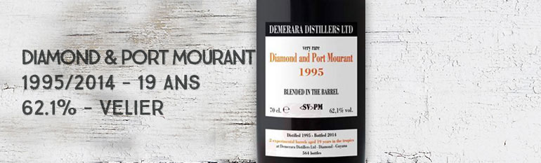 Diamond & Port Mourant – 1995/2014 – 19yo – 62,1% – Velier – Guyana