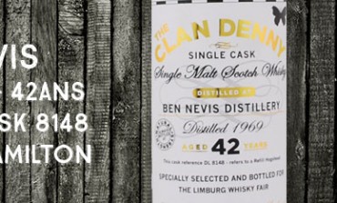 Ben Nevis - 1969/2012 - 42yo - 47,8% - Cask 8148 - Hunter Hamilton - The Clan Denny - for Limburg Whisky Fair