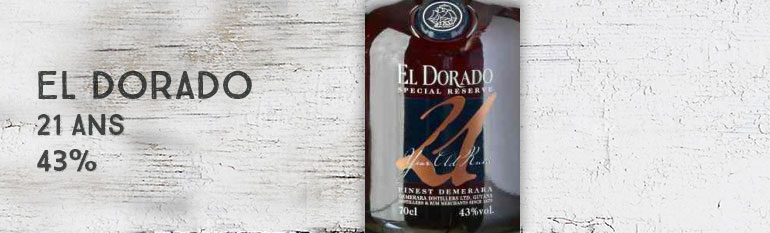 El Dorado – 21yo – 43% – Guyana