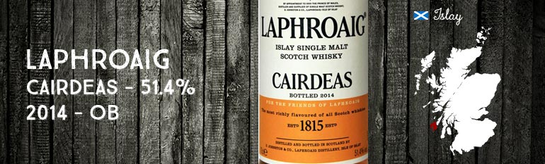 Laphroaig – Cairdeas 2014 – 51.4% – OB