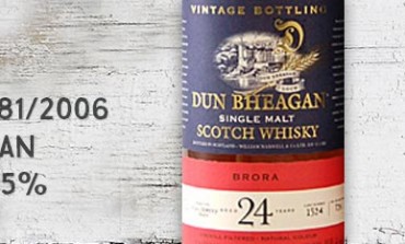 Brora - 1981/2006 - 24yo - 48.5% - #1524 - Ian McLeod - Dun Bheagan