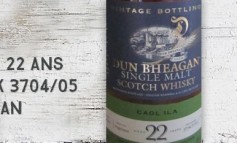 Caol Ila - 1990/2012 - 22 yo - 48% - casks 3704/3705 - Dun Bheagan