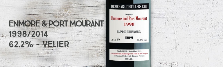 Enmore & Port Mourant – 1998/2014 – 62,2% – Velier – Guyana