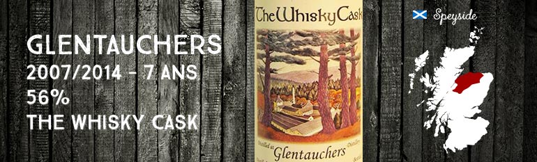 Glentauchers – 2007/2014 – 7yo – 56% – The Whisky Cask