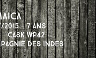 Jamaica - Worthy Park - 2007/2015 - 7yo - 53% - Cask WP42 - Compagnie Des Indes - Jamaïque