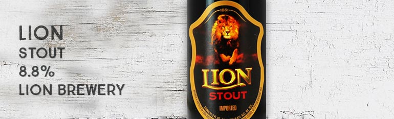 Lion – Stout – 8,8% – Lion Brewery