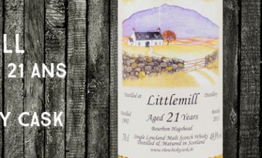 Littlemill - 1992/2013 - 21yo - 49,9% - The Whisky Cask