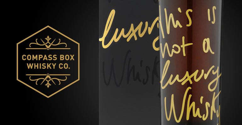 « This is not a luxury Whisky » par Compass Box : nom d’une pipe !
