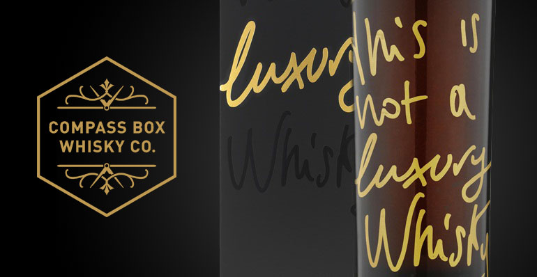 « This is not a luxury Whisky » par Compass Box : nom d’une pipe !