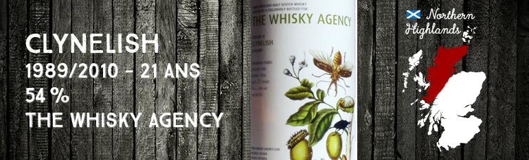 Clynelish – 1989/2010 – 21 yo – 54% – The Whisky Agency