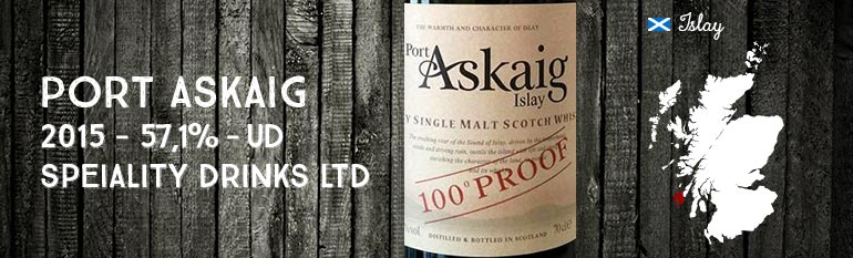 Port Askaig – 100 proof – 57,1% – Speciality Drinks – 2015