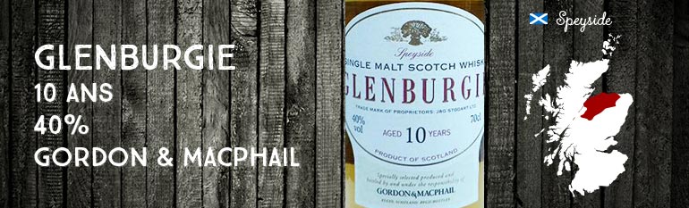 Glenburgie – 10yo – 40% – Gordon & MacPhail