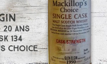 Glen Elgin - 1990/2010 - 20yo - 53,6% - Cask 134 - MacKillop's Choice