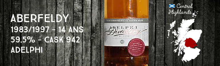 Aberfeldy – 1983/1997 – 14yo – 59,5% – Cask 942 – Adelphi