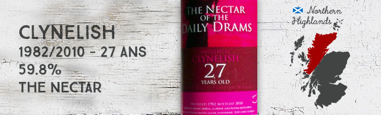 Clynelish – 1982/2010 – 27yo – 59,8% – The Nectar for LMDW