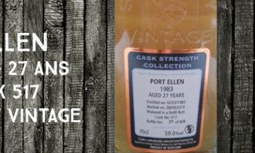 Port Ellen - 1983/2010 - 59% - Cask 517 - Signatory Vintage