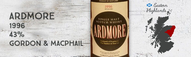 Ardmore 1996 – 43% – Gordon & Macphail