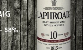 Laphroaig - 10 yo - Cask Strength Batch 006 - 58% - 2014