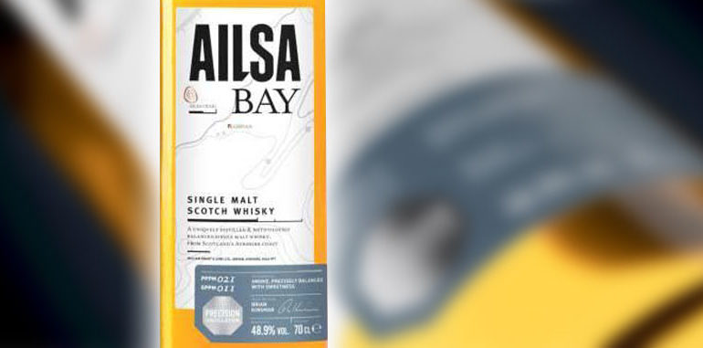 Ailsa Bay : le whisky tourbé des Lowlands