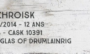 Auchroisk - 2001/2014 - 12yo - 46% - Cask 10391 - Douglas of Drumlanrig