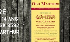 Aultmore - 1997/2012 - 14yo - 54,8% - Cask  3592 -  James MacArthur Old Masters