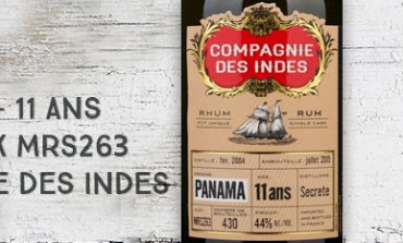 Panama - 2004/2015 - 11yo - 44% - Cask MRS263 - Compagnie des Indes - Panama