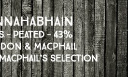Bunnahabhain - 8yo - peated - 43 % - Gordon & MacPhail - MacPhails Selection - 2015