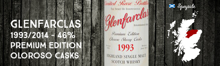 Glenfarclas – 1993/2014 – 46% – Premium Edition – Oloroso Sherry Casks – OB