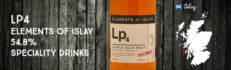 Lp4 – Elements of Islay – 54.8% – Speciality Drinks