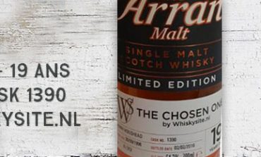 Arran - 1996/2016 - 19yo - 54,7% - Cask 1390 - OB for Whiskysite.nl
