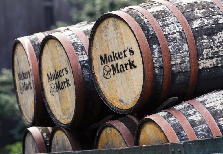 Kentucky bourbon at the height of its production