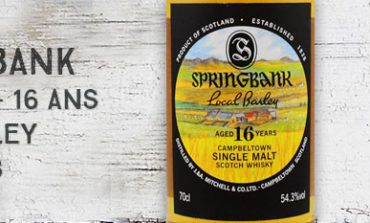 Springbank - 1999/2016 - 16yo - Local barley - 54,3% - OB