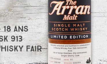 Arran - 1997/2016 - 18yo - Cask 913 - 54,3% - OB for The Whisky Fair