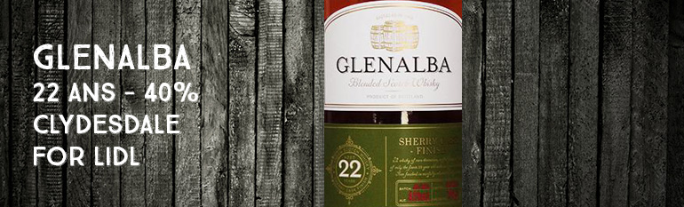 Glenalba – 22yo – 40% – Clydesdale for Lidl