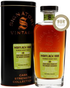 Mortlach 1998 18yo Signatory Vintage The Whisky Exchange