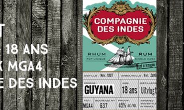 Uitvlugt - 1997/2016 - 18yo - MGA4 - 45% - Compagnie des Indes - Guyana