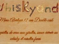 Whiskyandcook - Menu Aberlour 12yo Double cask (2/3) - Plat : Paupiettes de veau aux girolles, sauce crémée au whisky et carottes fanes