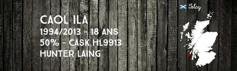 Caol Ila – 1994/2013 – 18yo – 50% – Cask HL9913 – Hunter Laing – Old Malt Cask